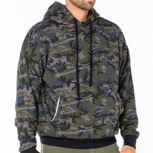 Sanctuary Men's Camo Pullover Hoodie